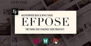 Efpose Multipurpose Blog and Newspaper Theme