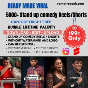 5000+ STAND UP COMEDY Reels Bundle
